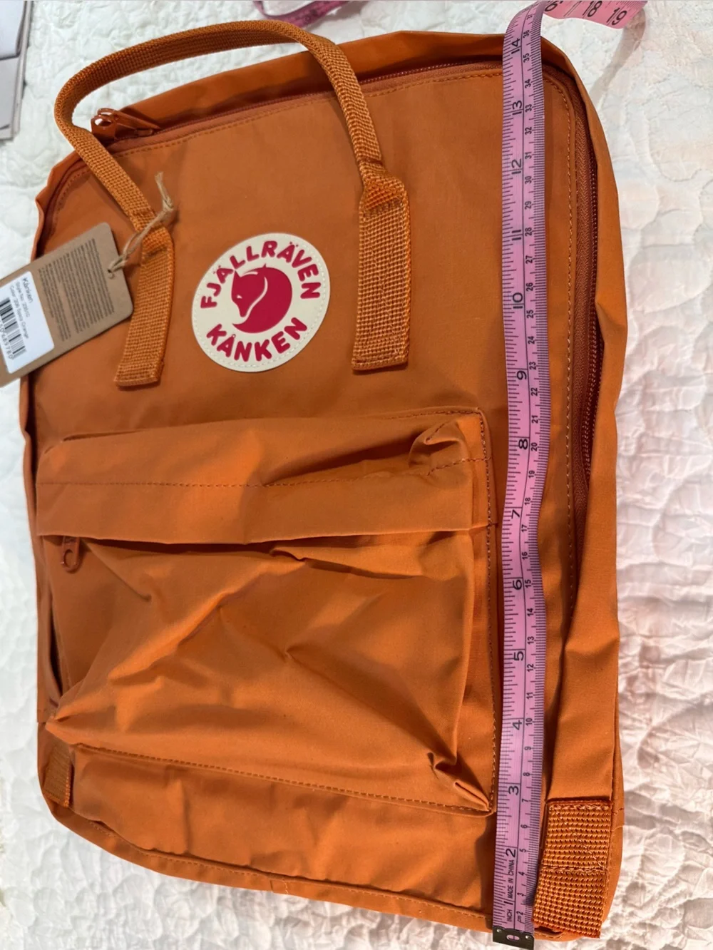 FJALLRAVEN KÅNKEN NWT Unisex Everyday Outdoor Classic Backpack Spicy Orange